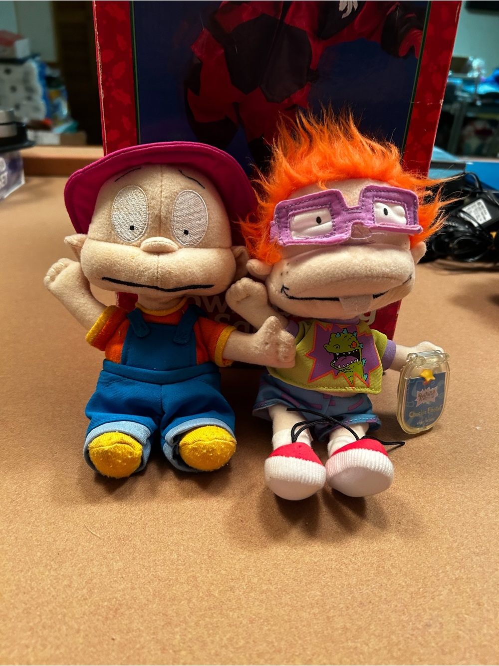 Rugrats Plush Toy Set - Colorful Tommy and Chuckie Plush Dolls